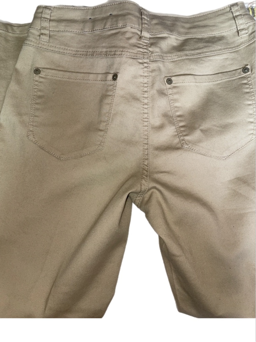 Artisan NY Beige High-Rise Skinny Jeans. NWT. Sz. 4 - Picture 4 of 10